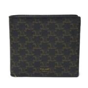 Pre-owned Canvas wallets Celine Vintage , Black , Heren