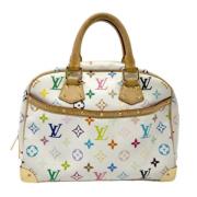 Pre-owned Fabric handbags Louis Vuitton Vintage , White , Dames