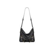 Zwarte leren crossbody tas Givenchy , Black , Dames