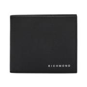 Portemonnee met logo John Richmond , Black , Heren