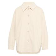 Cord Overshirt met zijzakken s.Oliver , Beige , Dames