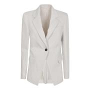 Chique damesjas voor buitenkleding Brunello Cucinelli , Beige , Dames