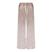 Beige Broek Verhoog Garderobe Prachtig Brunello Cucinelli , Beige , Da...