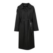 Omkeerbare Waterdichte Jas Herno , Black , Dames