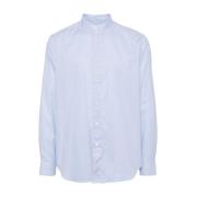 Blauw Gestreept Katoenen Overhemd Klassieke Kraag PS By Paul Smith , B...