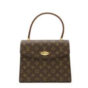 Pre-owned Canvas louis-vuitton-bags Louis Vuitton Vintage , Brown , Da...