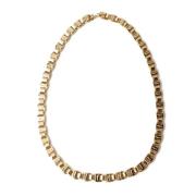 Pre-owned Metal necklaces Salvatore Ferragamo Pre-owned , Yellow , Dam...