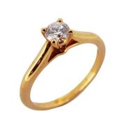 Pre-owned Rose Gold rings Cartier Vintage , Yellow , Dames