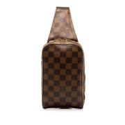 Pre-owned Canvas louis-vuitton-bags Louis Vuitton Vintage , Brown , He...