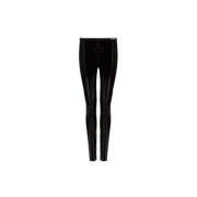 Vinyl Stretch Leggings in Zwart RED Valentino , Black , Dames