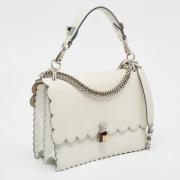 Pre-owned Fabric fendi-bags Fendi Vintage , White , Dames