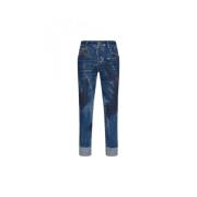 Cool Girl Denim Jeans Regular Fit Dsquared2 , Blue , Dames