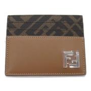 Pre-owned Canvas wallets Fendi Vintage , Brown , Heren