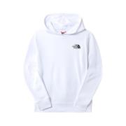 Jeugd Logo Kleding The North Face , White , Heren