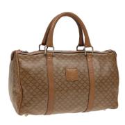 Pre-owned Canvas handbags Celine Vintage , Brown , Dames