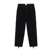 Cargo Katoenen Broek in Zwart Amish , Black , Heren