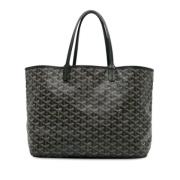 Pre-owned Leather totes Goyard Vintage , Black , Dames