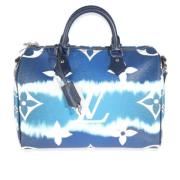 Pre-owned Canvas louis-vuitton-bags Louis Vuitton Vintage , Blue , Dam...