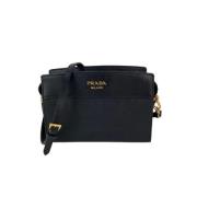 Pre-owned Leather prada-bags Prada Vintage , Black , Dames