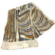 Pre-owned Silk scarves Salvatore Ferragamo Pre-owned , Brown , Dames