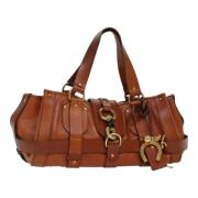 Pre-owned Leather handbags Chloé Pre-owned , Brown , Dames