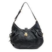 Pre-owned Leather louis-vuitton-bags Louis Vuitton Vintage , Black , D...