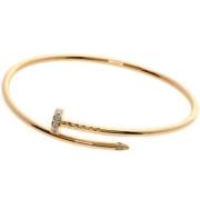 Pre-owned Rose Gold bracelets Cartier Vintage , Yellow , Dames