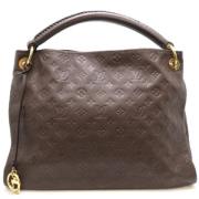 Pre-owned Fabric totes Louis Vuitton Vintage , Brown , Dames