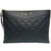 Pre-owned Canvas louis-vuitton-bags Louis Vuitton Vintage , Black , Da...