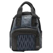 Pre-owned Denim backpacks Miu Miu Pre-owned , Blue , Dames