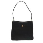 Pre-owned Leather shoulder-bags Versace Pre-owned , Black , Dames