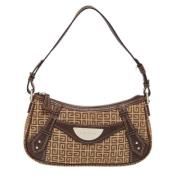 Pre-owned Canvas shoulder-bags Givenchy Pre-owned , Brown , Dames