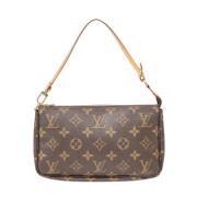 Pre-owned Canvas louis-vuitton-bags Louis Vuitton Vintage , Brown , Da...