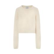 Off White Alice Pullover Sweater Halfboy , Beige , Dames