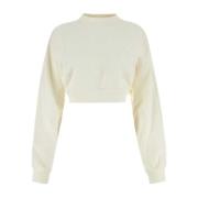 Sweatshirt Off White , White , Dames