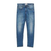 Denim Fietsbroek Cycle , Blue , Heren