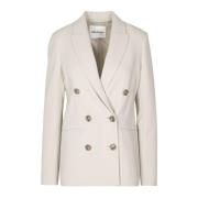 Elegante Ecru Jurk Ottod'Ame , Beige , Dames