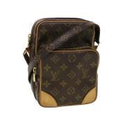 Pre-owned Canvas louis-vuitton-bags Louis Vuitton Vintage , Brown , Da...