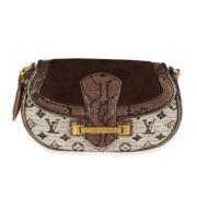 Pre-owned Leather louis-vuitton-bags Louis Vuitton Vintage , Beige , D...