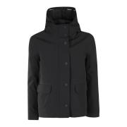 Afneembare Parka Jas voor Vrouwen RRD , Black , Dames