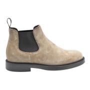 Donkerbruine Veterschoenen Elegante Stijl Doucal's , Brown , Heren