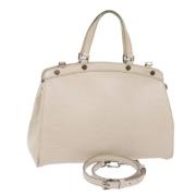 Pre-owned Leather louis-vuitton-bags Louis Vuitton Vintage , White , D...