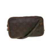 Pre-owned Canvas louis-vuitton-bags Louis Vuitton Vintage , Brown , Da...