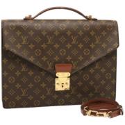 Pre-owned Canvas louis-vuitton-bags Louis Vuitton Vintage , Brown , Da...