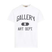 Wit T-shirt met unieke print Gallery Dept. , White , Heren