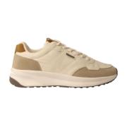 Witte/Beige Vegan Sneakers Suace Model Ecoalf , Beige , Dames