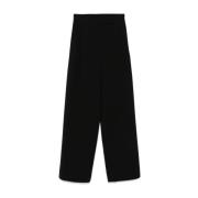 Wide Trousers Emma&Gaia , Black , Dames