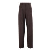 Geplooide Broek Theory , Brown , Dames