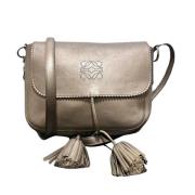 Pre-owned Leather shoulder-bags Loewe Pre-owned , Brown , Dames