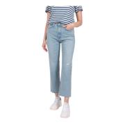 Daphne Crop High Rise Fornepipe Blue Rising 1983-3009 - 25 Citizens of...